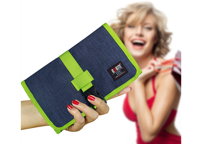 Hard Drive Cables Organizer Bag USB Flash Drives Travel Folding Bag Digital Storage Bag
