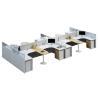 Buy cheap ISO9001/ISO14001 Certified Modern Office Table Workstation for 4 Person Workstation from wholesalers
