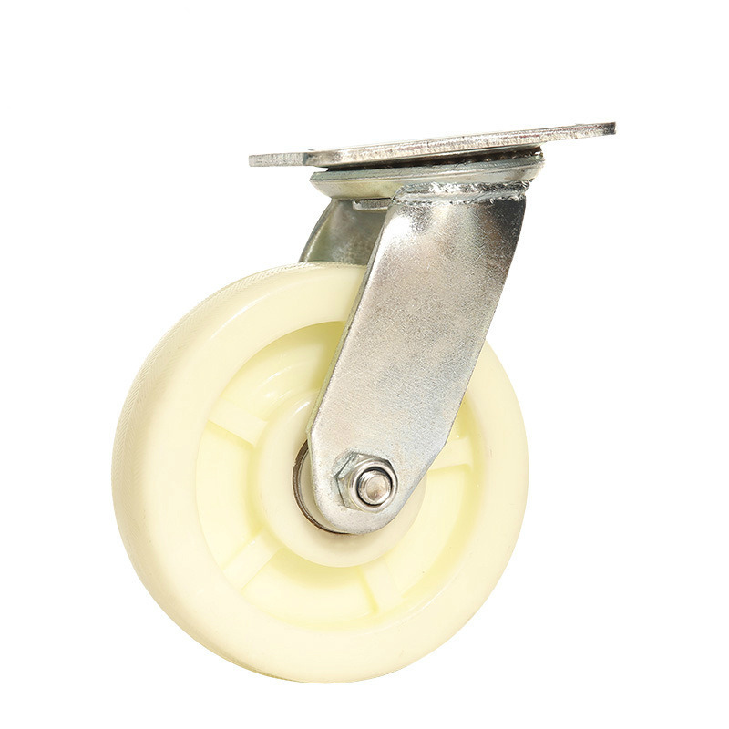 High Quality 4-8 Inch Heavy Duty Plat Nylon Castor
