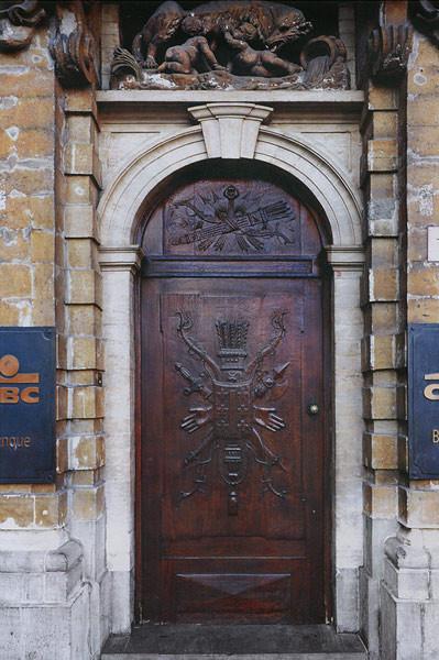 Buy cheap steel wood security armored door from wholesalers