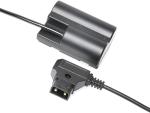 Alvin’s Cables Dtap to NP-W235 Dummy Battery Power Coiled Cable for Fujifilm