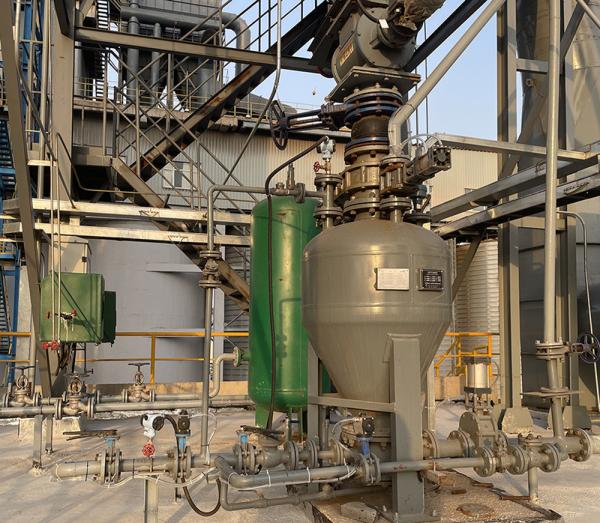 Buy cheap PCD Type Positive Pressure Dense Phase Pneumatic Conveying Bin Pump Low Power Consumption from wholesalers