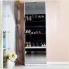 Buy cheap 40 Pairs 15mm MDF Wood 185cm Mirrored Shoe Cabinet from wholesalers
