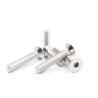 Buy cheap Metric GB Standard M3 M4 M5 M6 M8 304 Stainless Steel Hexagon Hex Socket Flat Head Screws from wholesalers