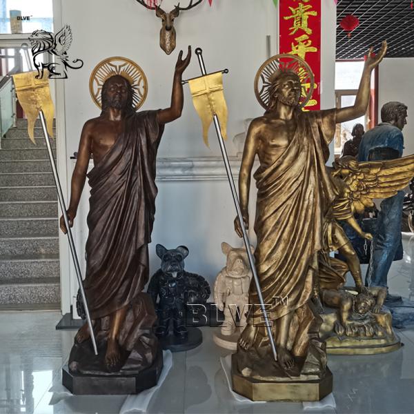 Buy cheap Brass Bronze Jesus Statue Christ God Sculpture Life Size Church Religious Metal Outdoor from wholesalers