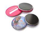 Tin badges Dia 3cm Tinplate Fridge Magnet Round Shaped Souvenir Refrigerator