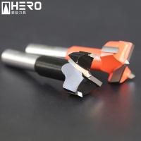 Buy cheap 12mm-80mm Kitchen Hinge Cutter , Hinge Centering Drill Bit 10x30 Shank Size product