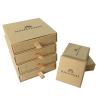 Buy cheap Jewellery Slide Open Gift Boxes Eco Friendly Recycled Brown Kraft Paper Boxes from wholesalers