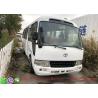 Buy cheap Used TOYOTA coaster bus TOYOTA 1HZ diesel engine 30 leather seats school bus coach bus travel bus from wholesalers