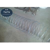 Buy cheap High Security Galvanized Concertina Cross Razor Barbed Wire Fencing product