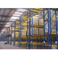 Buy cheap 75 Pitch Big Racking Pallet System Industrial Shelving ODM product