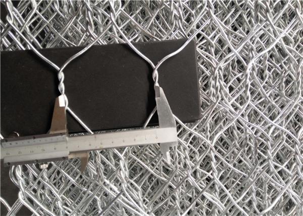 Buy cheap Hot Dip Galvanized Metal Gabion Baskets Hexagonal Wire Mesh For Soil Erosion Protection from wholesalers