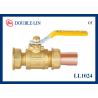 Buy cheap Thread Connection 7/8" x 28mm Brass Gas Valves from wholesalers