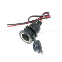 Buy cheap Waterproof 12V 24V 16AWG DC Car Cigarette Lighter Female Socket Plug Power Adapter Extension Cable product