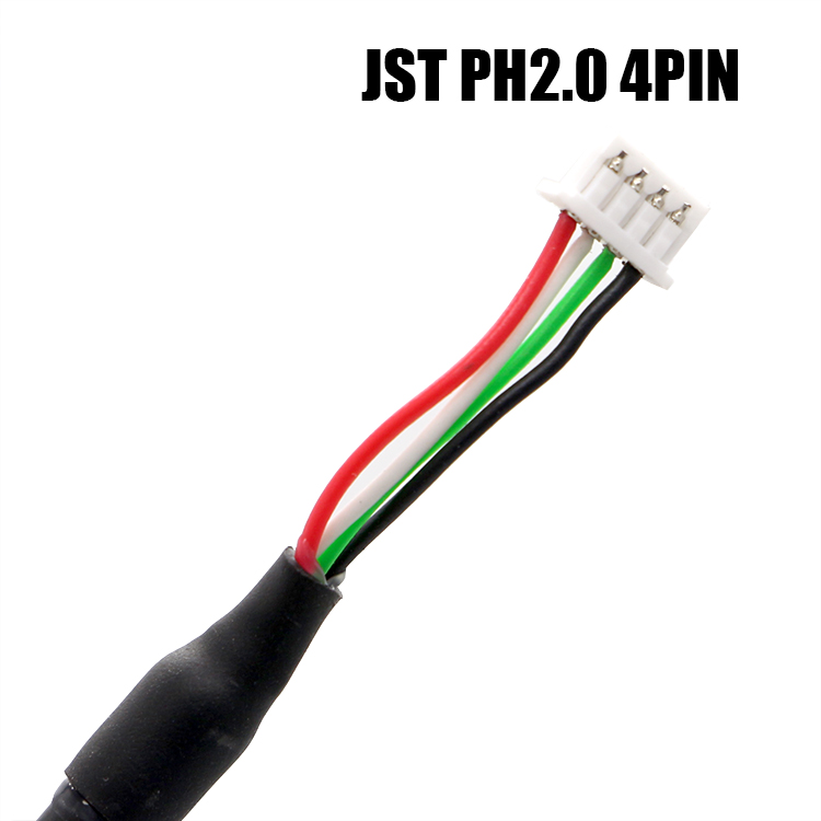 Assembly USB A Female to JST 2 3 4 Pin PH XH 1.0mm 1.25mm 1.5mm 2.0m Pitch Wire Cable