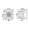 Buy cheap 15 W 1000 Lumen LED Spot Work Light For Truck 4WD Tractor , LED Car Headlights from wholesalers