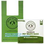 disposable Compostable dog poop bag for Pet Cleaning, Earth-Friendly Leak-Proof