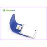 Buy cheap CE Blue Eco Leather USB Flash Disk 4GB For Promotional Product from wholesalers