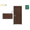 Buy cheap 20Kg/M2 Apartment Exit HDF Strip Oak Plain Wooden Door from wholesalers