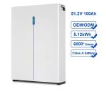 15 Kw Solar Inverter Hybrid 100Ah Solar Storage Batteries Wall Mounted Battery