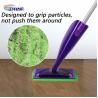 Buy cheap 5"X8.6" Wet Floor Mopping Pads Green Fiber Stripe Style Spray Mop Pad from wholesalers