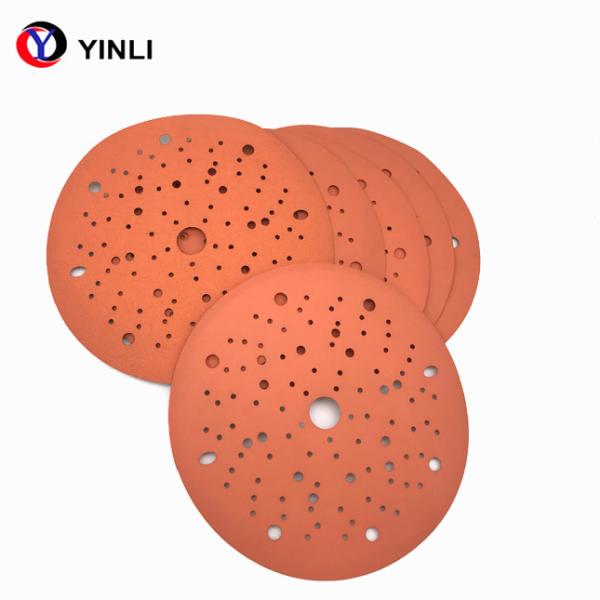 Buy cheap 220 Grit 6 Inch Round Sanding Discs Multihole For Automobile Car from wholesalers