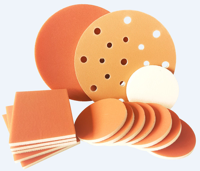 S65 Orbital Sanding Pad Sponge Block Aluminum Oxide Flexible