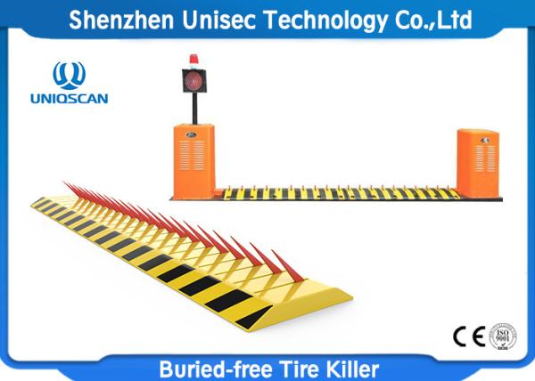 Buy cheap Electronic Hydraulic Tyre Spike Barrier / Automatic Spike Barrier IP67 from wholesalers