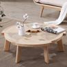 Buy cheap Outdoor Center Cane Round Coffee Rattan Table 80 * 80 from wholesalers