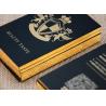 Buy cheap Luxury Edge Dyeing Business Name Cards Fancy Paper Material For Businessman from wholesalers