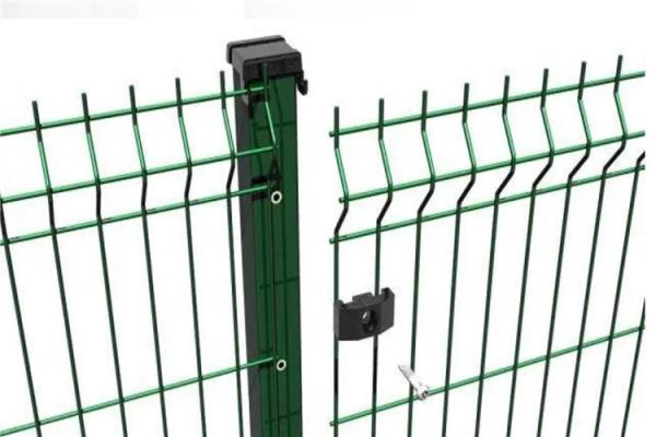 Buy cheap 3mm-6mm Curved Welded Wire Fence Triangle Bending Fence Panels from wholesalers