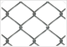 15m High Security Garden Removable Metal Chain Link Fence Gate