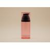 Buy cheap Clear Red Airless Dispenser Bottles Black Pump 30ml 50ml 80ml Optional Volume from wholesalers