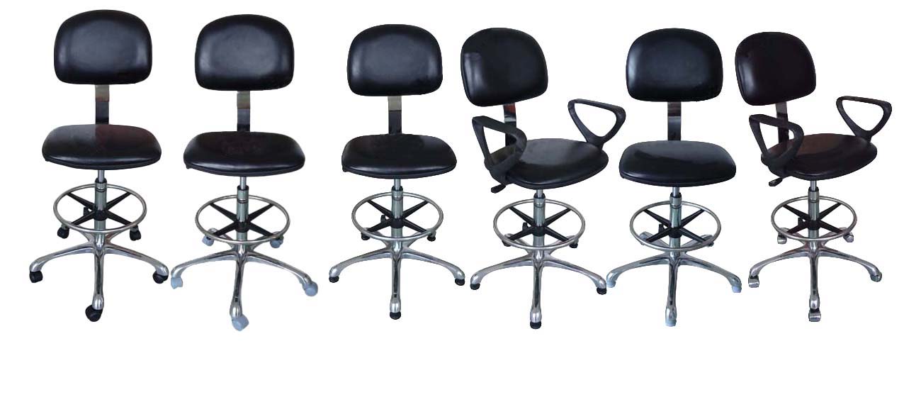 630-830mm Height Adjustable Laboratory Furniture ESD lab Chairs