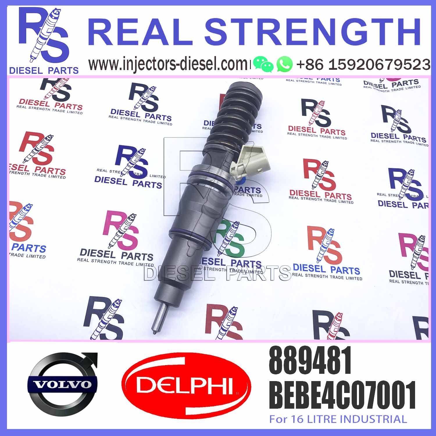 Diesel Fuel Injector BEBE4C07001 889481 3803638 for V-O-L-V truck 16L engine
