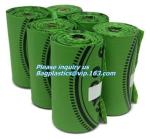 Compostable Doggie Poop Bag, Tie Top Handle Cornstarch Earth Friendly Waste Bag