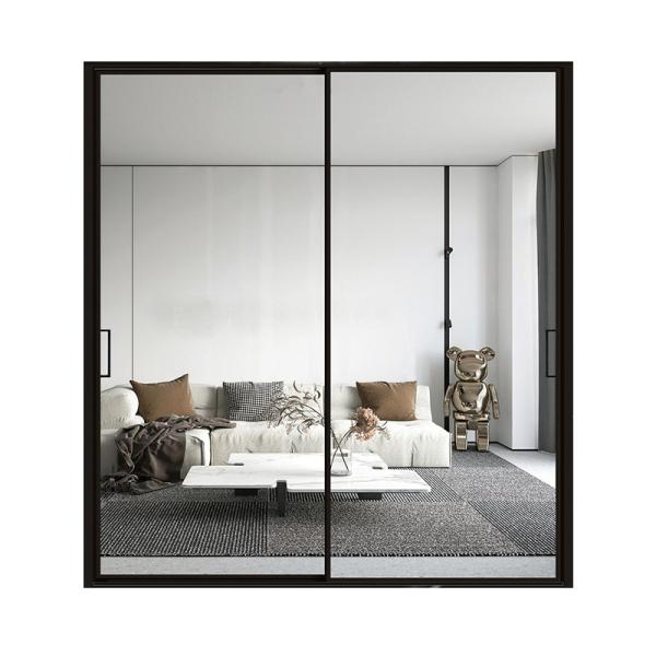 Buy cheap Producing Aluminum Narrow Frame Sliding Tempering Glass Doors with Minimalist Design from wholesalers