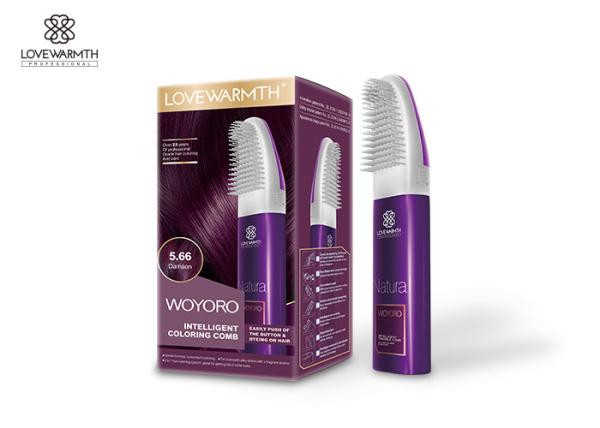 Buy cheap Mamson 5 / 66 Root Dye Brush , Auto Mix Cream Developer Hair Colouring Comb from wholesalers