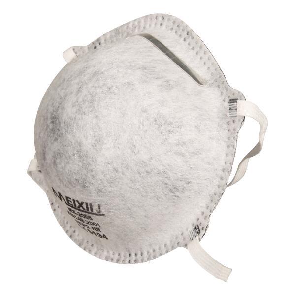 Buy cheap White Conical Shaped Dust Face Mask , Single Use Safety Breathing Mask from wholesalers