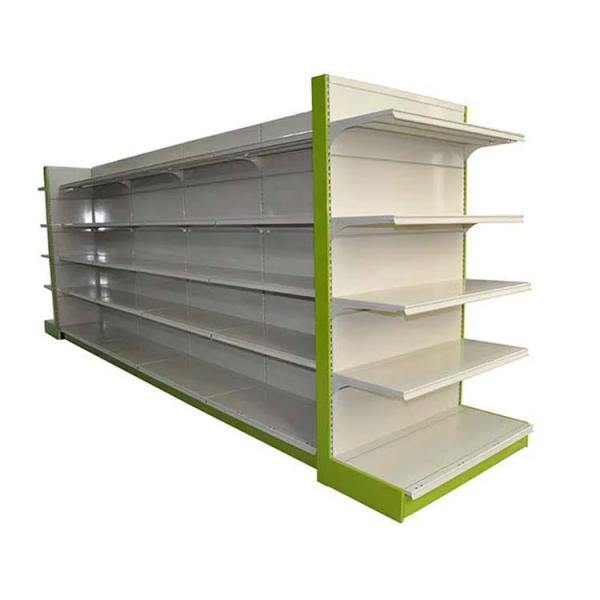 Buy cheap Factory Custom metal super market store shelving from wholesalers