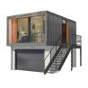 Buy cheap Modular 2.5-3.0mm HDG Prefab Container House With Interior Design from wholesalers