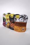 Printing Aluminum Foil Barrier Shape Plastic Laminated Special POS Bag For Nuts