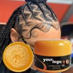 No White Smooth and Sleek Edges Hair Pomade Molding/Shaping Braid Gel for