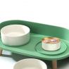 Buy cheap Ceramic Pet Feeder Bowls Anti Overturning Detachable Elevated Rice Basin from wholesalers