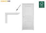 Hidden Hinge Solid Core Mahogany Plain Wooden Door