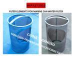 FILTER ELEMENTS FOR MARINE CAN WATER FILTER Stainless Steel, Filtering Accuracy