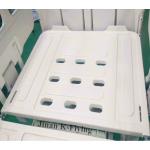 L2150mm Hospital ICU Bed , CPR Portable Folding Hospital Bed