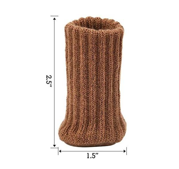 Buy cheap Custom Fashion Furniture Pads High Elastic Floor Protectors Non Slip Chair Leg Feet Socks Covers Set from wholesalers