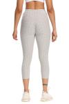 3/4 Yoga Pants High Waist Leggings Active Stretch Fitness Gym For Women