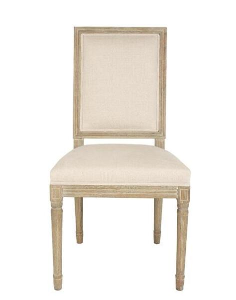 Wholesale wedding square back chair wooden frame chair with linen event rental